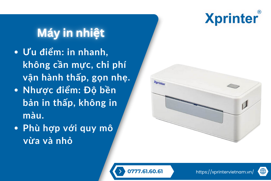 Máy in đơn hàng TMDT