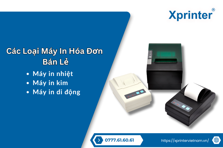 máy in hóa đơn bán lẻ