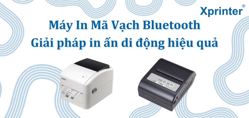 Máy in mã vạch bluetooth