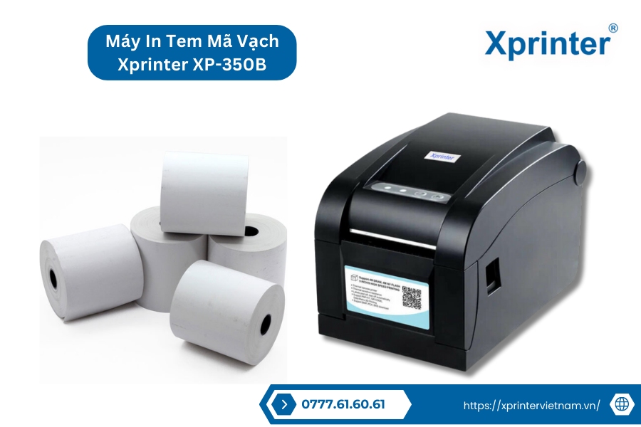máy in tem mã vạch Xprinter XP-350B