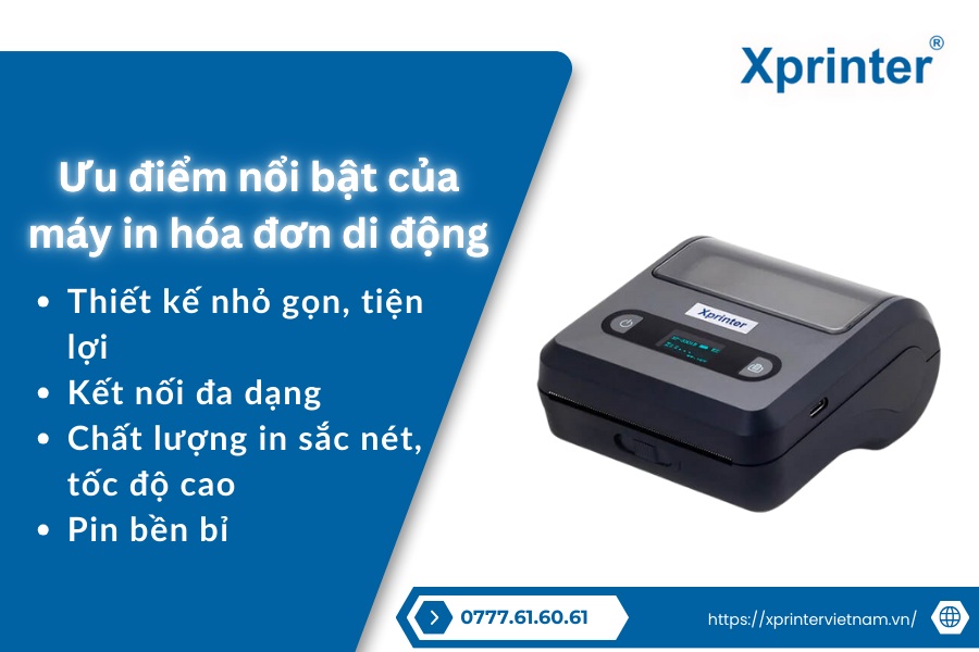 Máy in hóa đơn di động