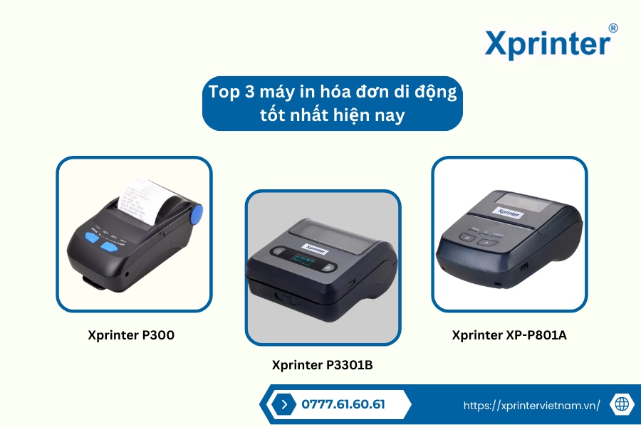Máy in hóa đơn di động