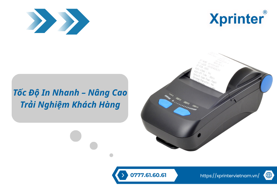 Tốc Độ In Nhanh – Nâng Cao Trải Nghiệm Khách Hàng