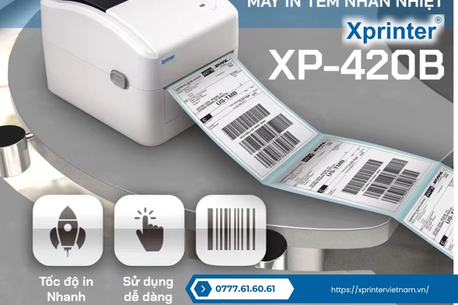 Máy in barcode